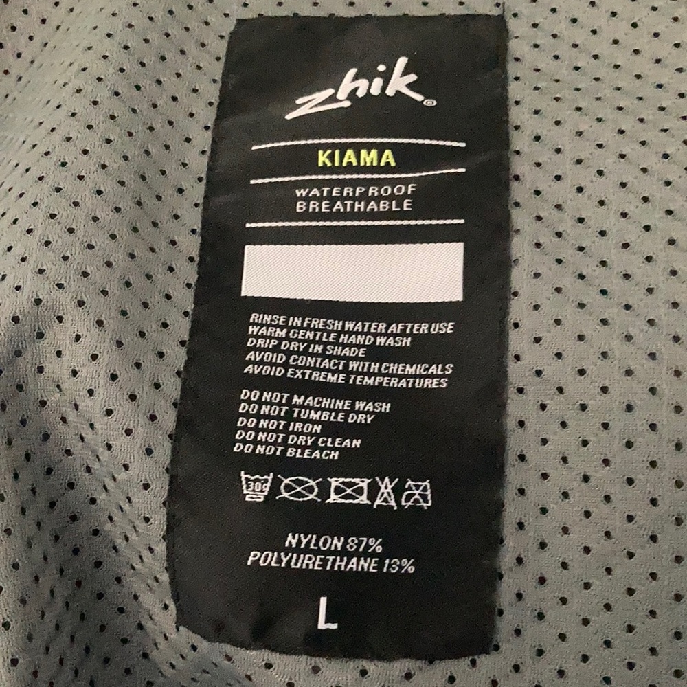 COPY - Zhik light sailing jacket
The Kiama™